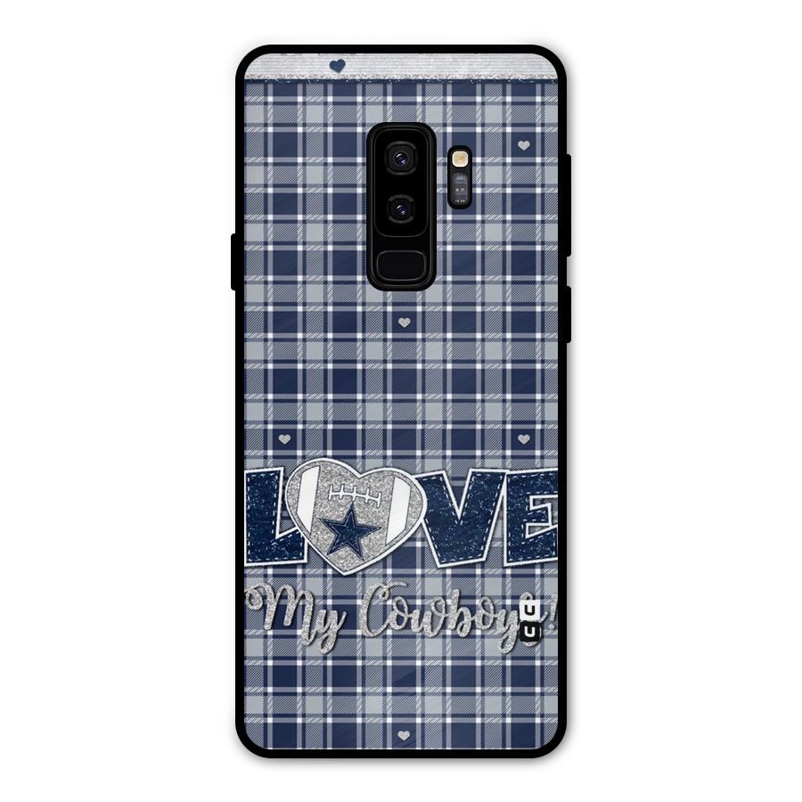 Cowboy Love Metal Back Case for Galaxy S9 Plus