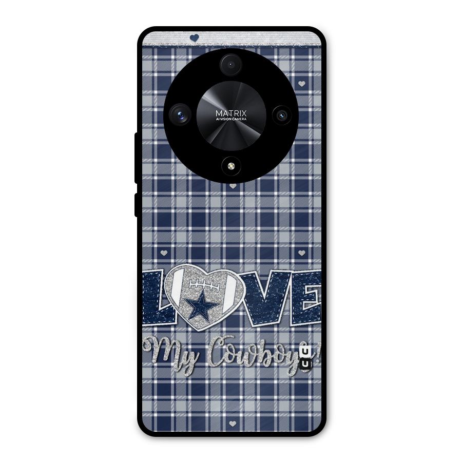Cowboy Love Metal Back Case for Honor X9b