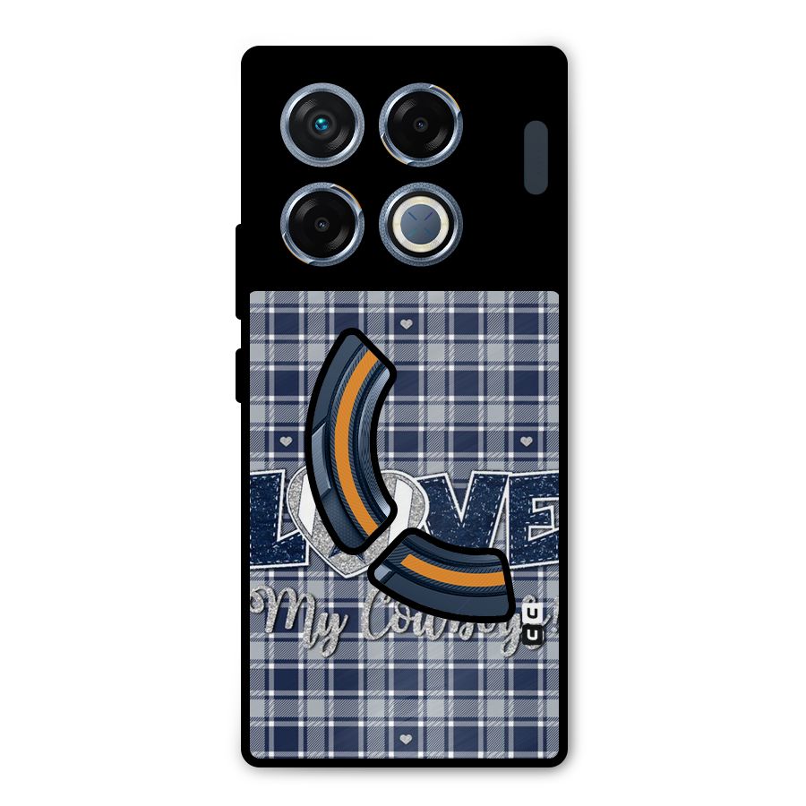 Cowboy Love Metal Back Case for Infinix GT 20 Pro