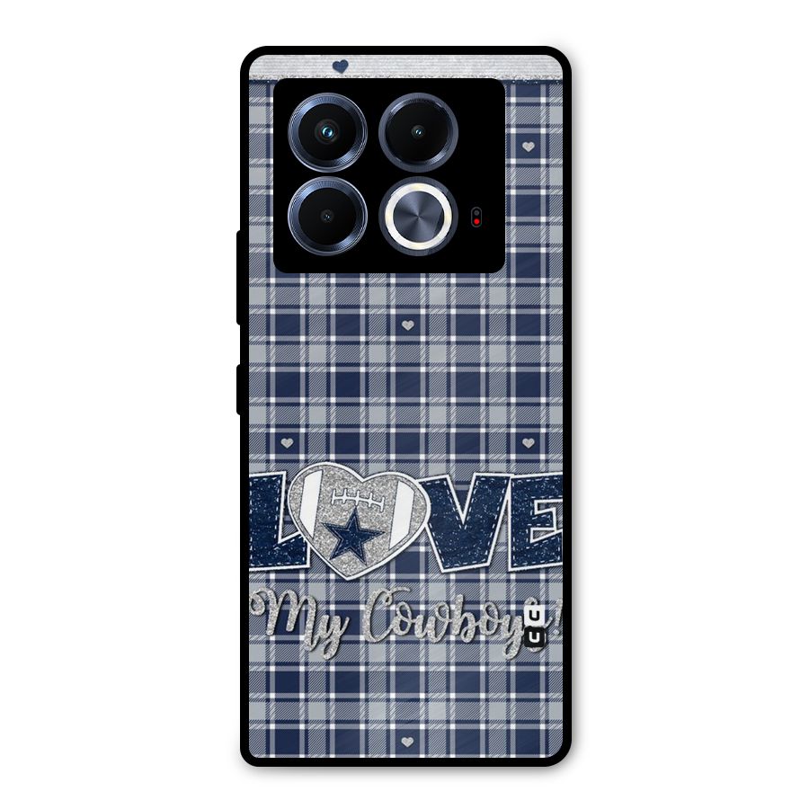 Cowboy Love Metal Back Case for Infinix Note 40 5G