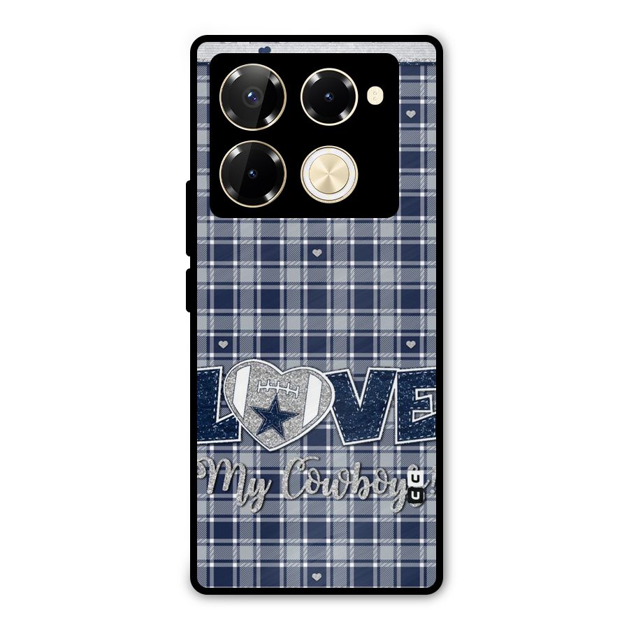 Cowboy Love Metal Back Case for Infinix Note 40 Pro Plus