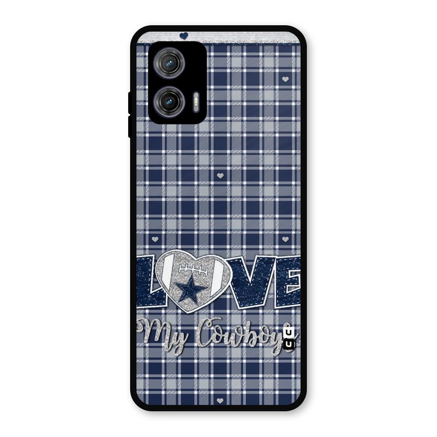 Cowboy Love Metal Back Case for Moto G73