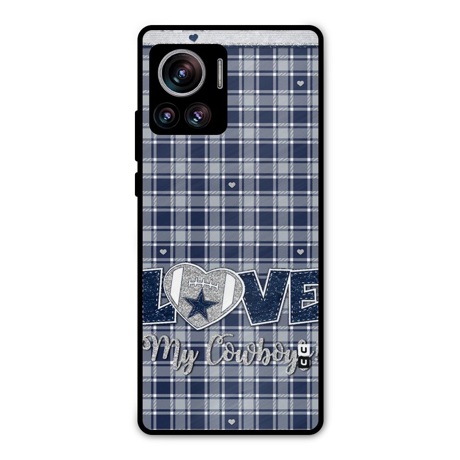 Cowboy Love Metal Back Case for Motorola Edge 30 Ultra