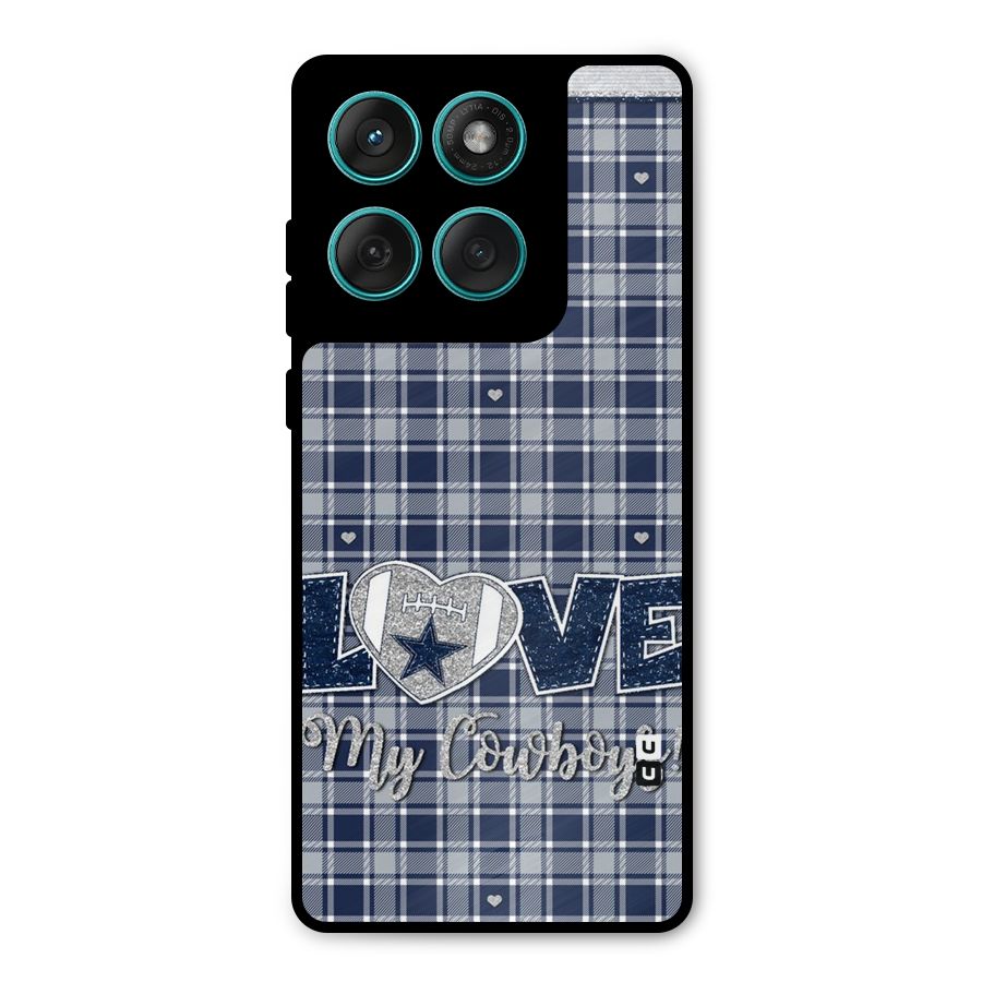 Cowboy Love Metal Back Case for Motorola Edge 60 Fusion