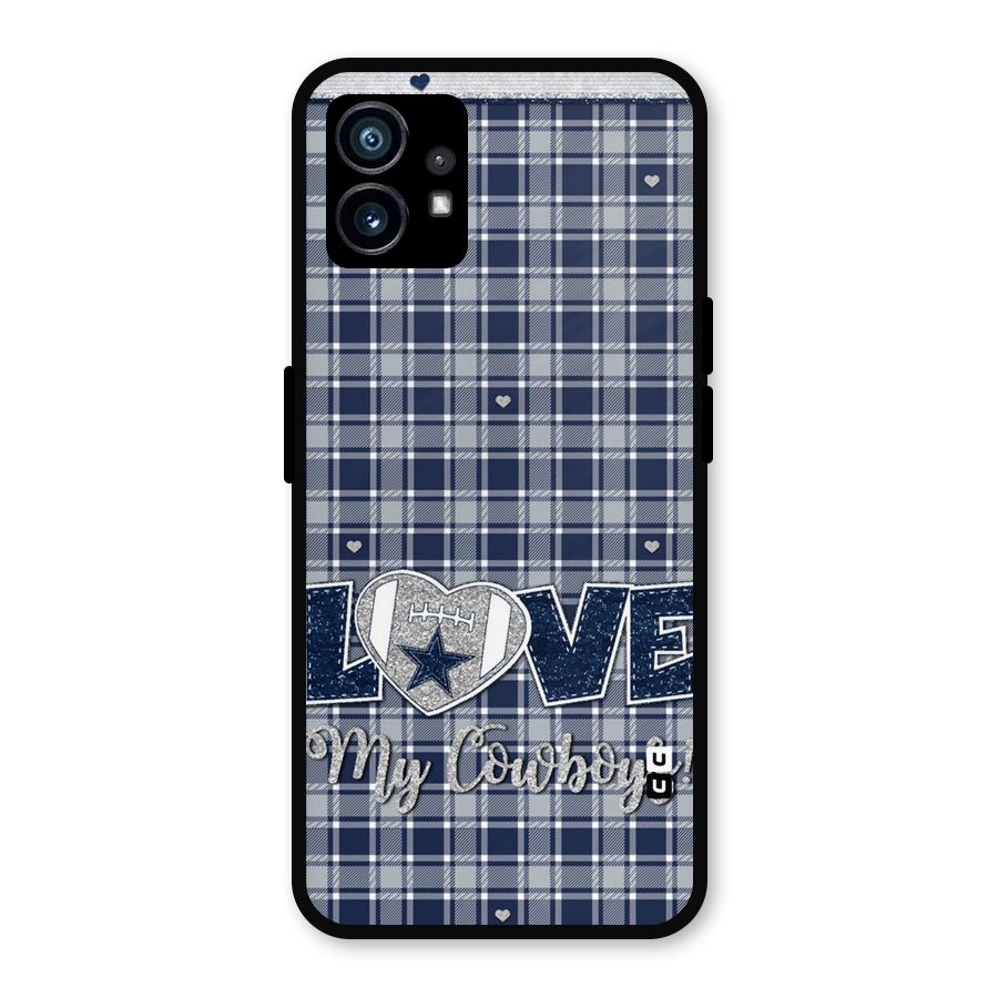 Cowboy Love Metal Back Case for Nothing Phone 1