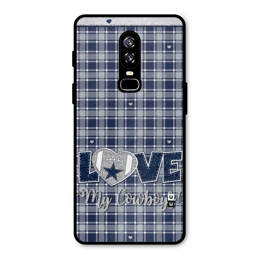 Cowboy Love Metal Back Case for OnePlus 6