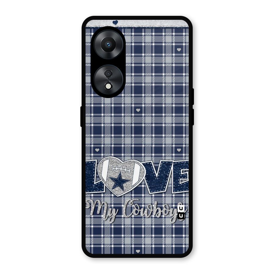 Cowboy Love Metal Back Case for Oppo A78