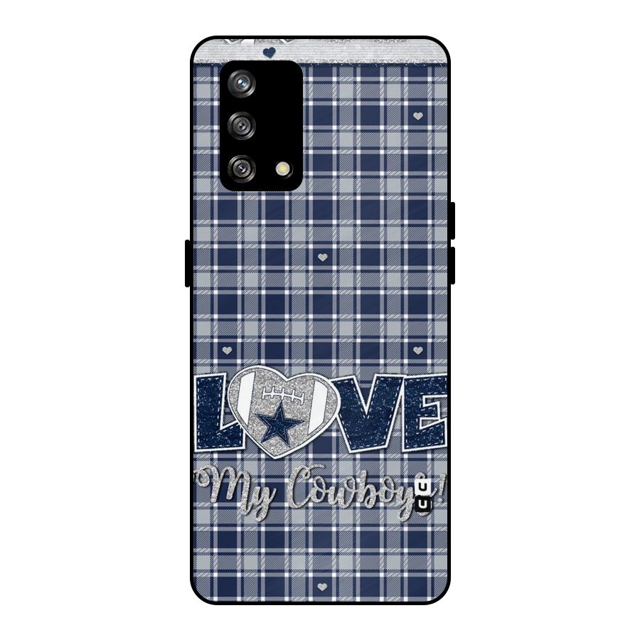 Cowboy Love Metal Back Case for Oppo F19