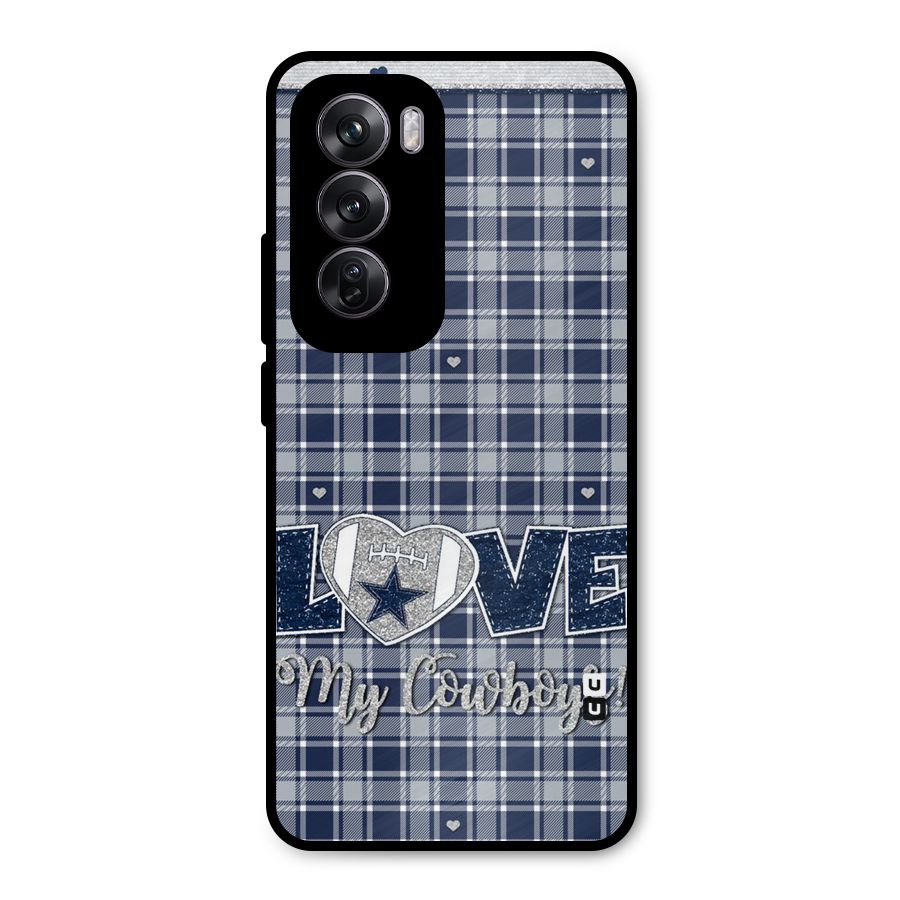 Cowboy Love Metal Back Case for Oppo Reno12 Pro