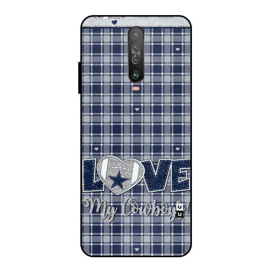 Cowboy Love Metal Back Case for Poco X2