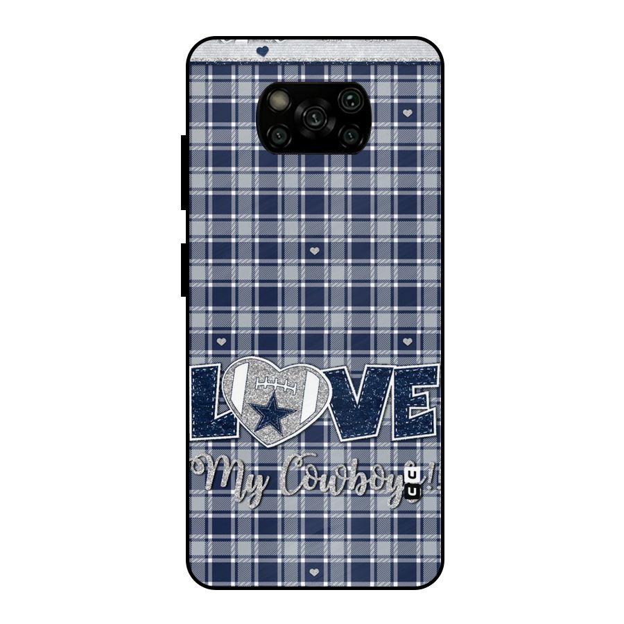 Cowboy Love Metal Back Case for Poco X3