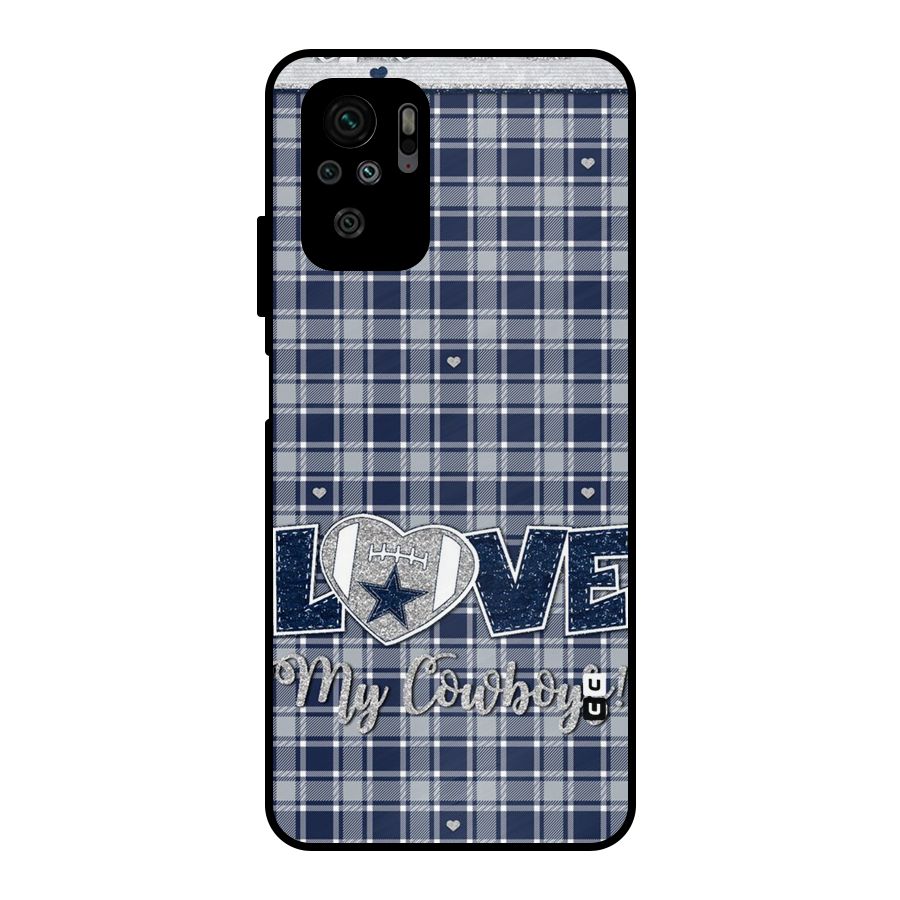 Cowboy Love Metal Back Case for Redmi Note 10S