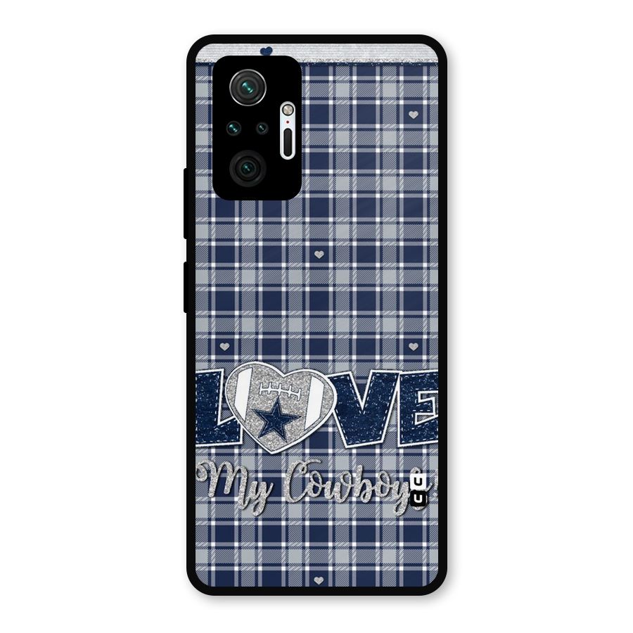 Cowboy Love Metal Back Case for Redmi Note 10 Pro