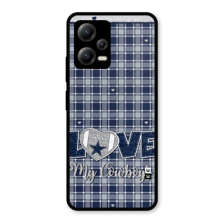 Cowboy Love Metal Back Case for Redmi Note 12 5G