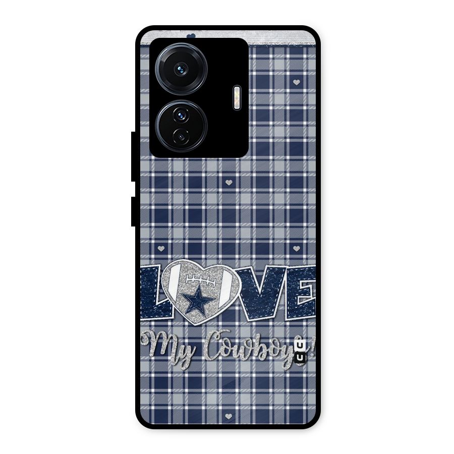 Cowboy Love Metal Back Case for Vivo T1 Pro