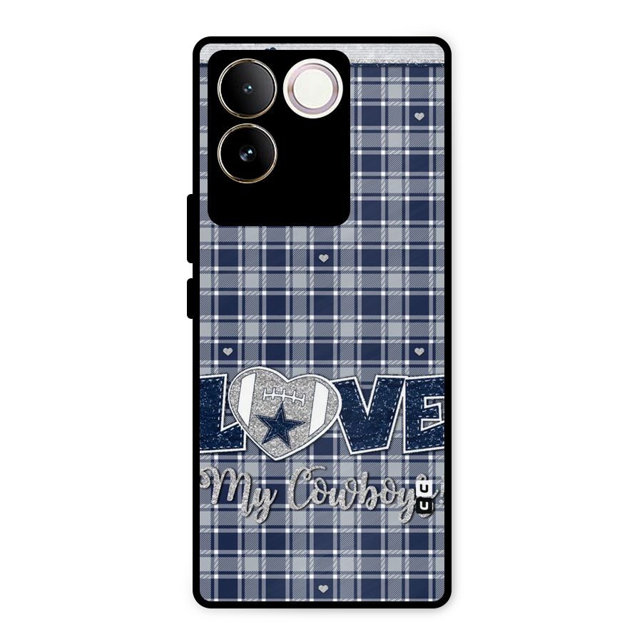 Cowboy Love Metal Back Case for Vivo T2 Pro