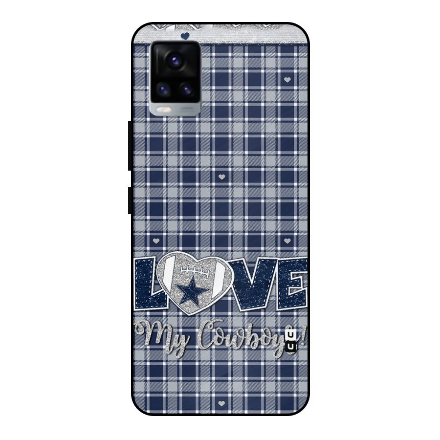 Cowboy Love Metal Back Case for Vivo V20 2021