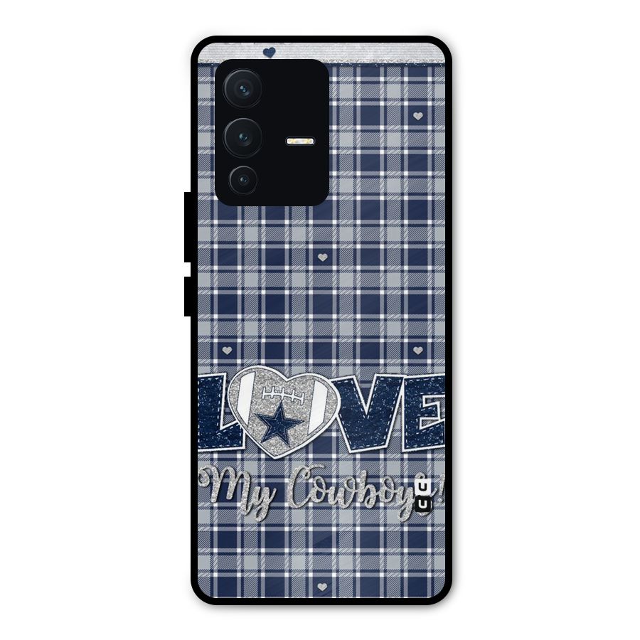 Cowboy Love Metal Back Case for Vivo V23 Pro