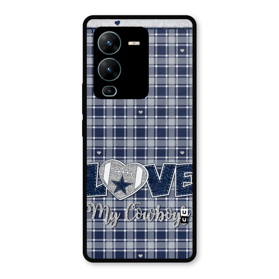 Cowboy Love Metal Back Case for Vivo V25 Pro