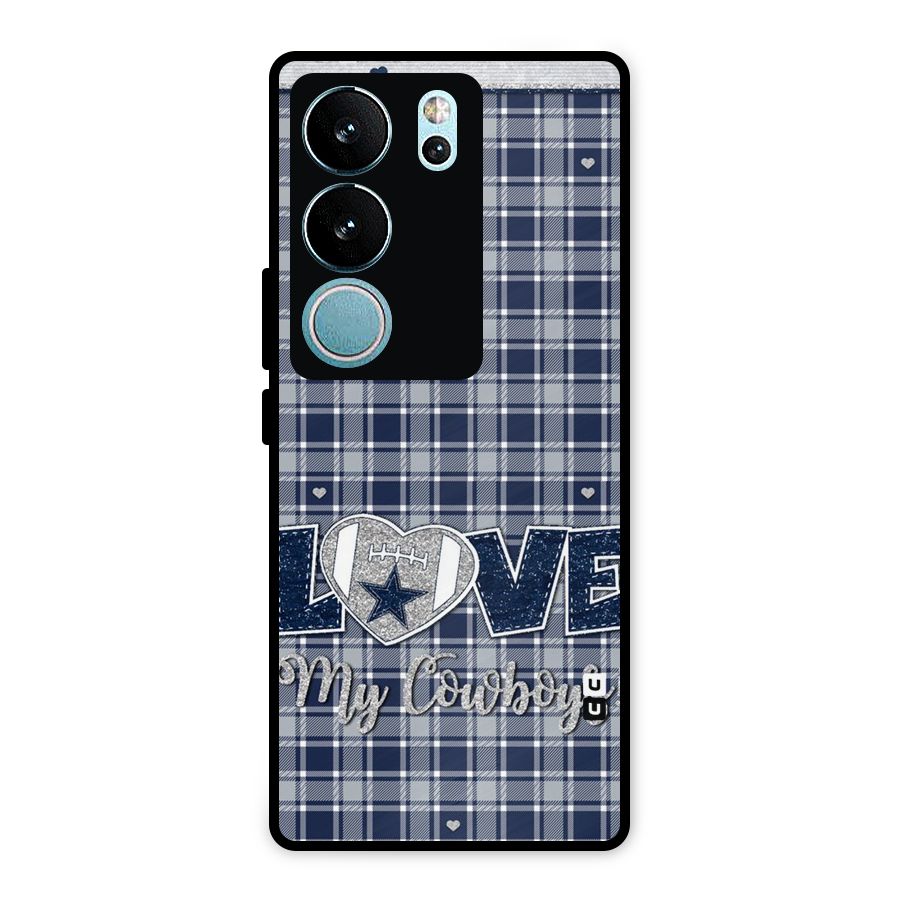 Cowboy Love Metal Back Case for Vivo V29
