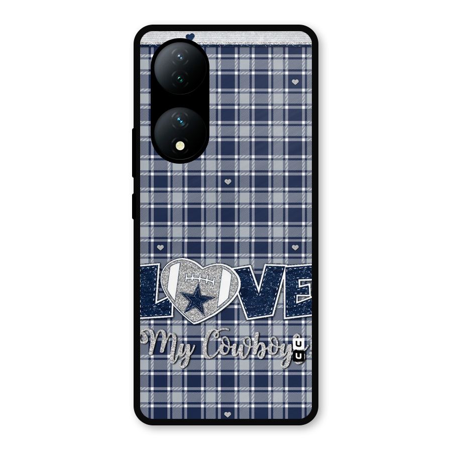 Cowboy Love Metal Back Case for Vivo Y100a