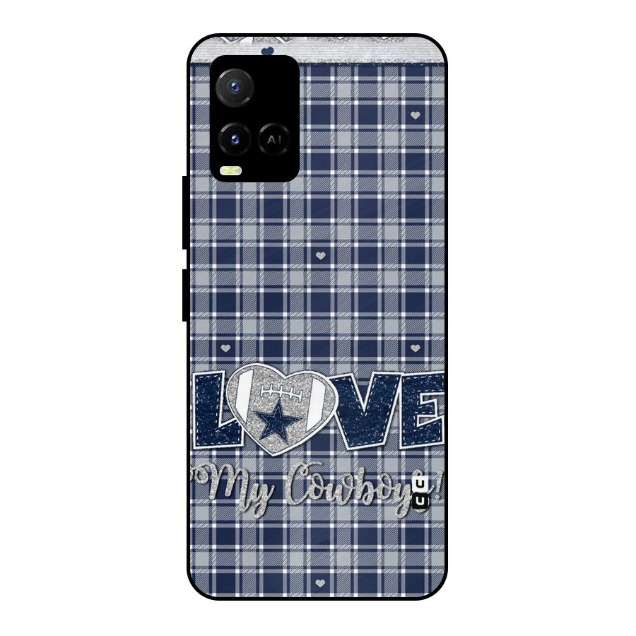 Cowboy Love Metal Back Case for Vivo Y21G