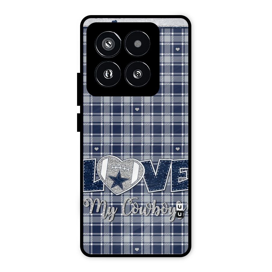 Cowboy Love Metal Back Case for Xiaomi 14 Pro