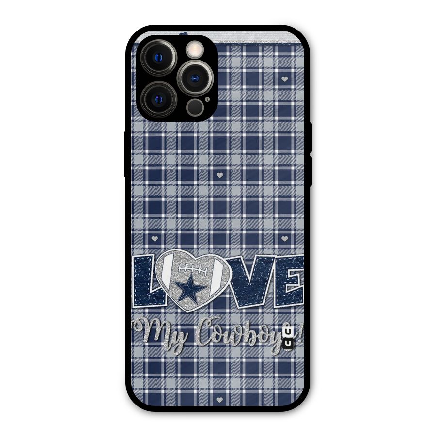 Cowboy Love Metal Back Case for iPhone 12 Pro Max