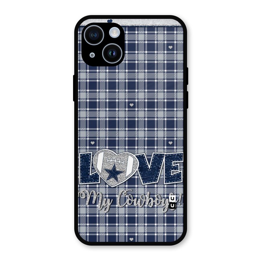 Cowboy Love Metal Back Case for iPhone 14