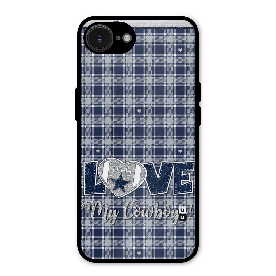 Cowboy Love Metal Back Case for iPhone 16e