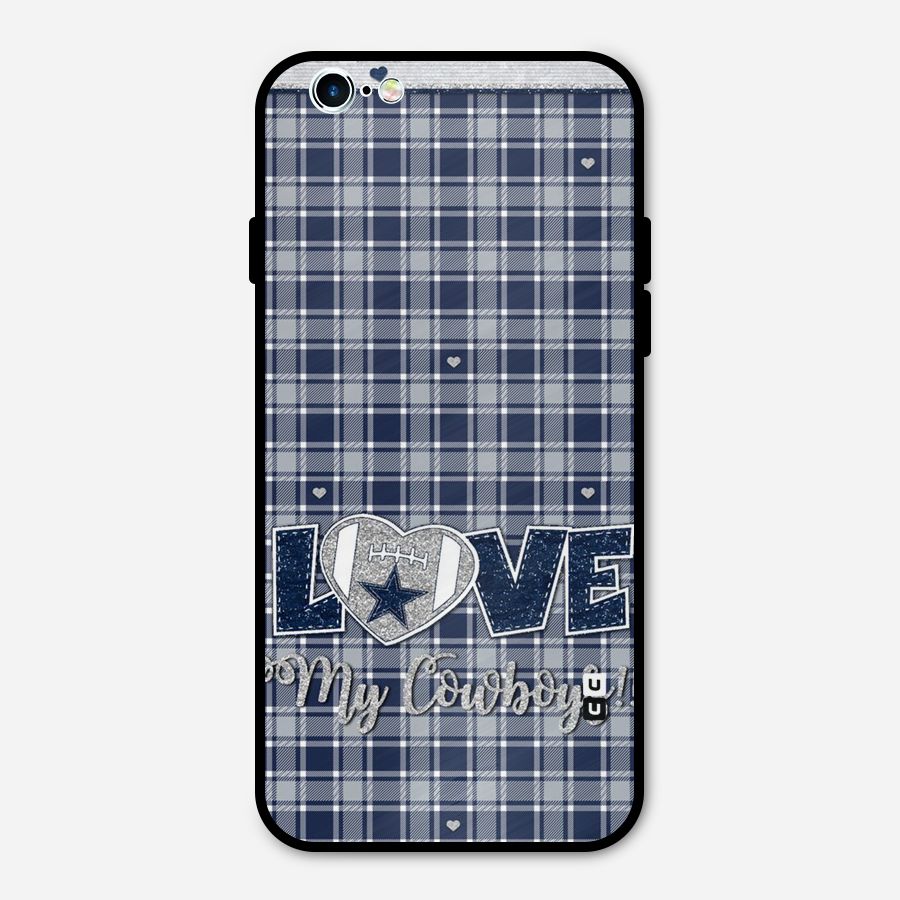 Cowboy Love Metal Back Case for iPhone 6 6s