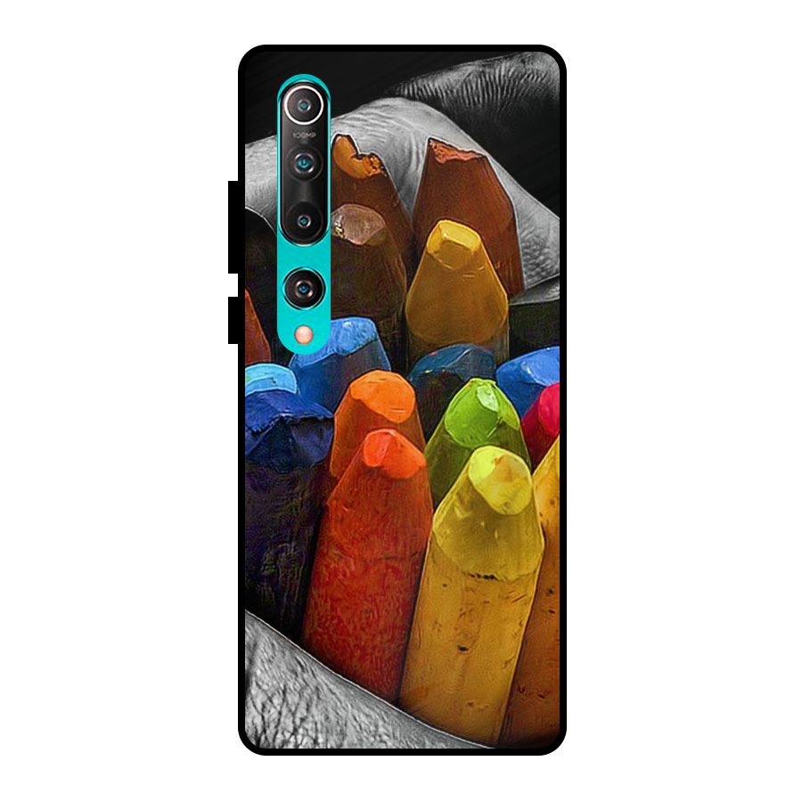 Crayons Beautiful Metal Back Case for Mi 10