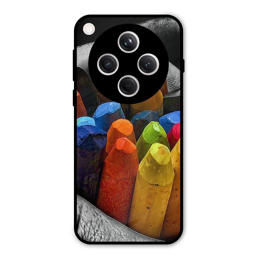 Crayons Beautiful Metal Back Case for Oppo Find X8