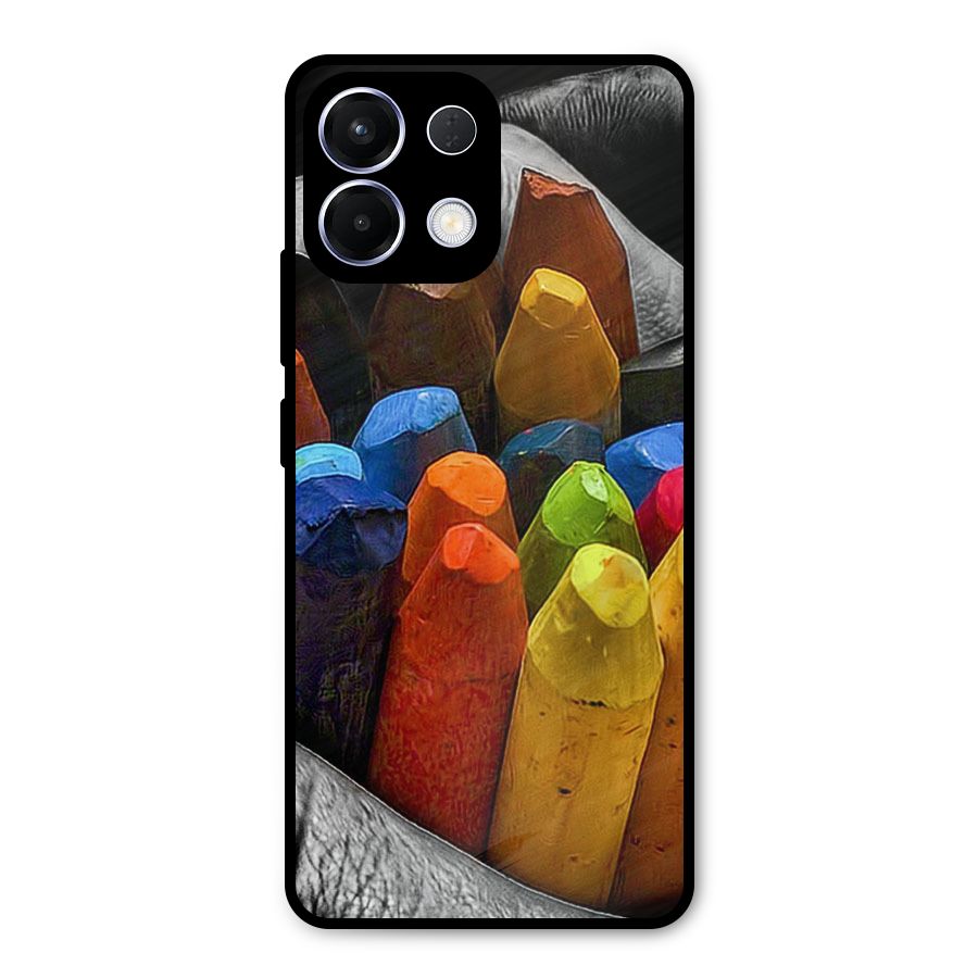 Crayons Beautiful Metal Back Case for Oppo K13