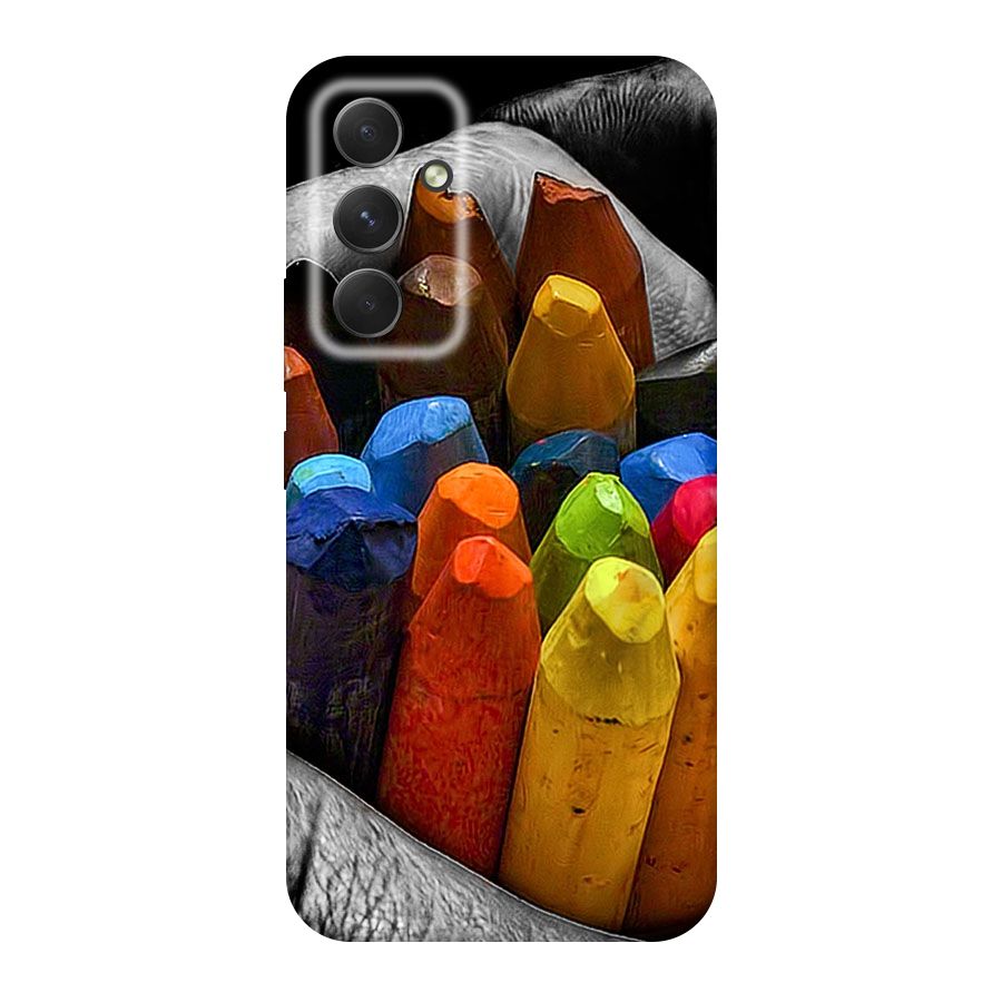 Crayons Beautiful Original Polycarbonate Back Case for Galaxy A54