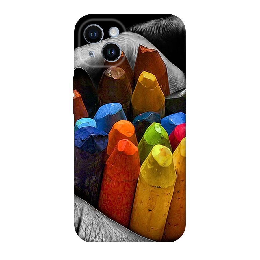 Crayons Beautiful Original Polycarbonate Back Case for iPhone 14