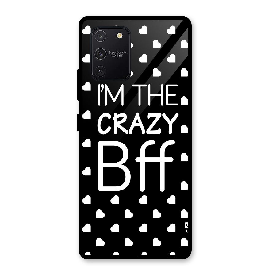 Crazy Bff Glass Back Case for Galaxy S10 Lite