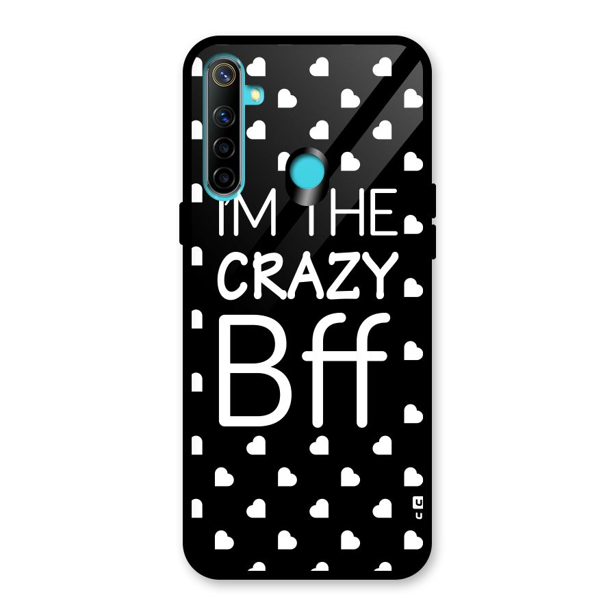 Crazy Bff Glass Back Case for Realme Narzo 10