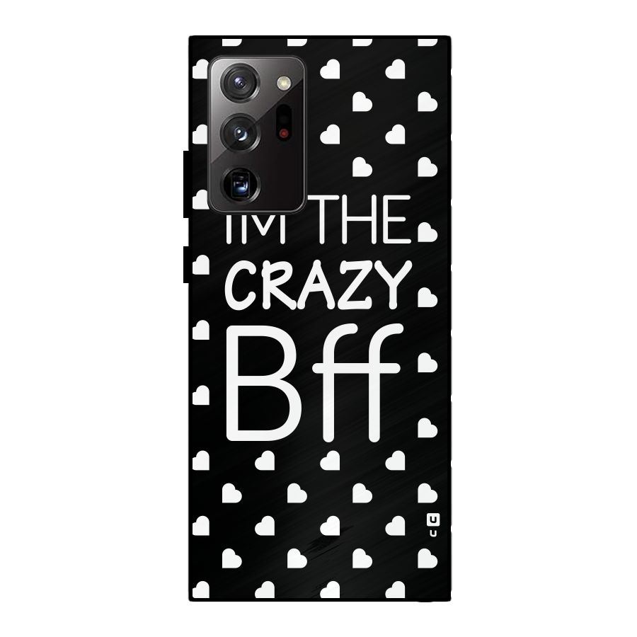 Crazy Bff Metal Back Case for Galaxy Note 20 Ultra