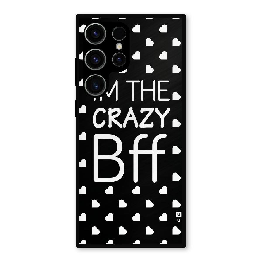 Crazy Bff Metal Back Case for Galaxy S23 Ultra