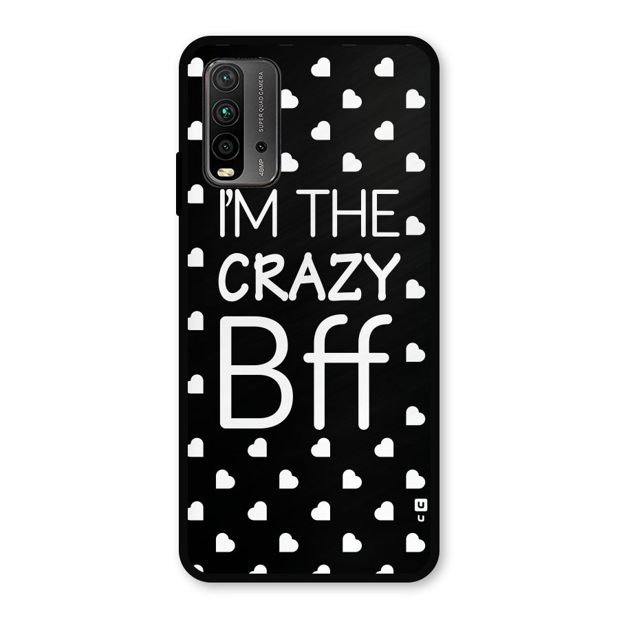 Crazy Bff Metal Back Case for Redmi 9 Power