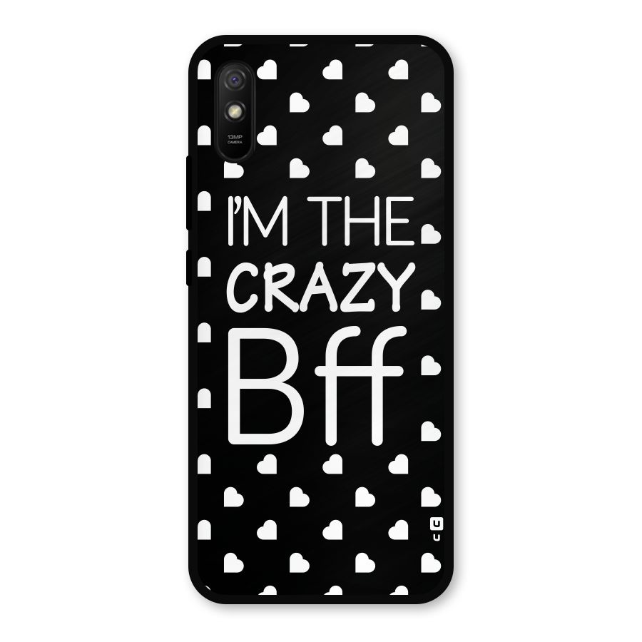 Crazy Bff Metal Back Case for Redmi 9a