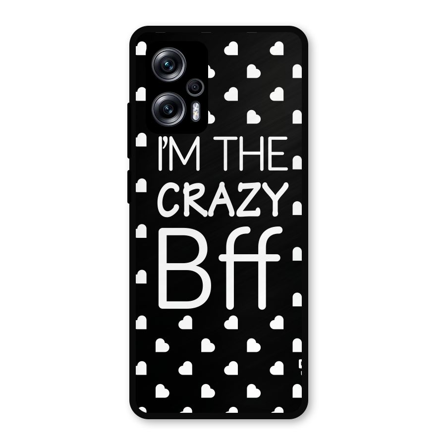 Crazy Bff Metal Back Case for Redmi K50i