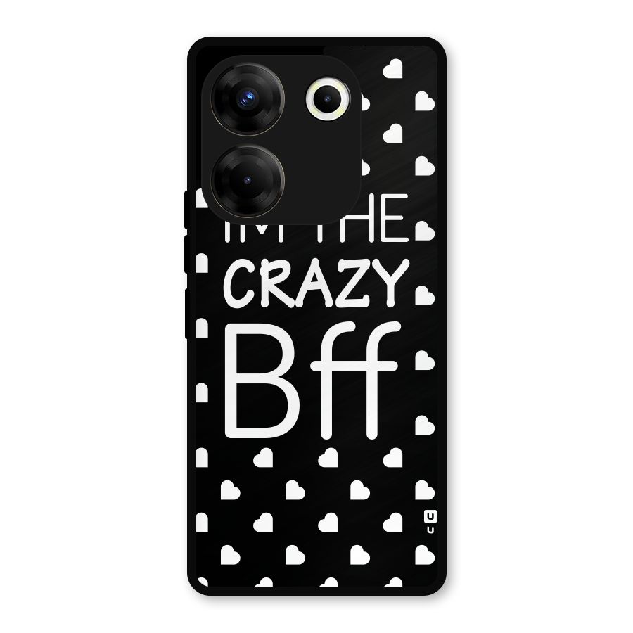 Crazy Bff Metal Back Case for Tecno Camon 20 Pro