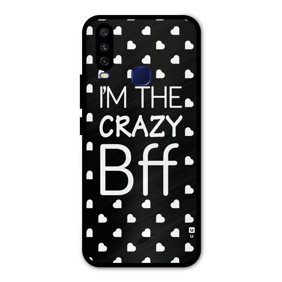 Crazy Bff Metal Back Case for Vivo Y12