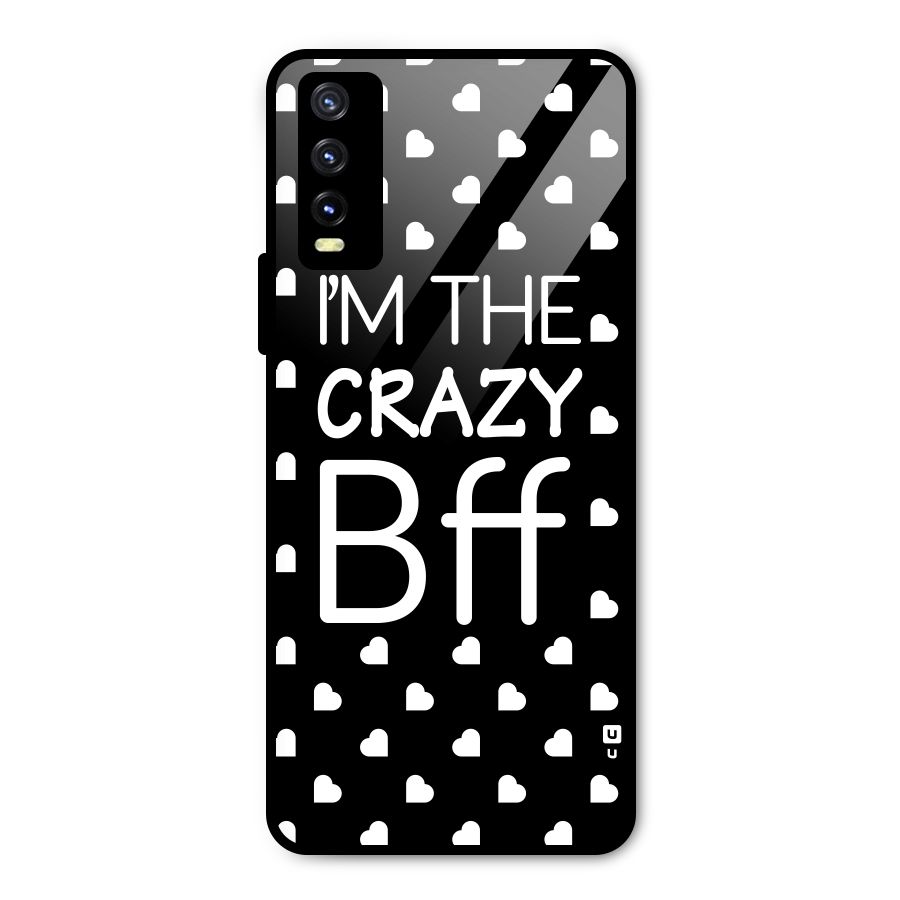 Crazy Bff Metal Back Case for Vivo Y20