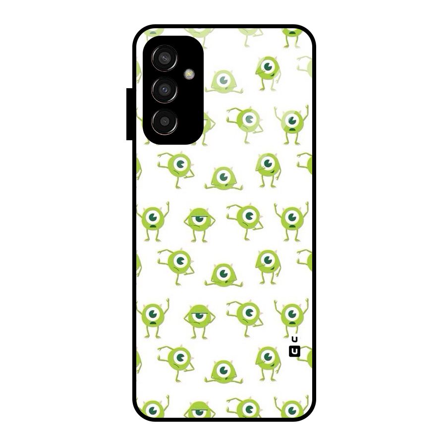 Crazy Green Maniac Glass Back Case for Galaxy F13