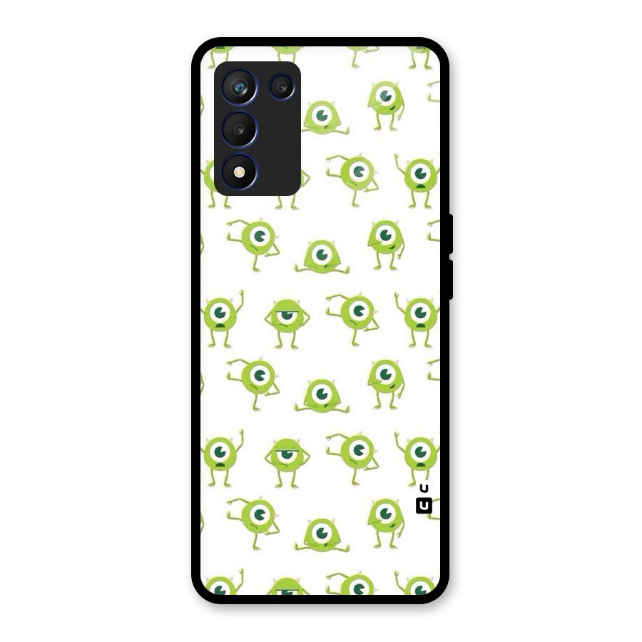 Crazy Green Maniac Glass Back Case for Realme 9 5G Speed