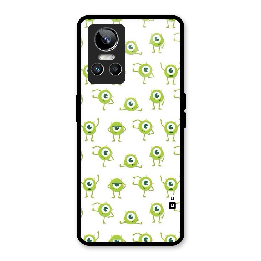 Crazy Green Maniac Glass Back Case for Realme GT Neo 3