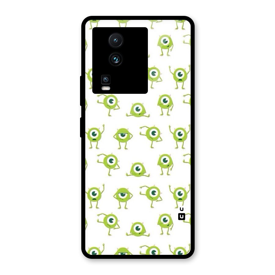 Crazy Green Maniac Glass Back Case for Vivo iQOO Neo 7 Pro